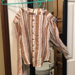 Off the shoulder shirt